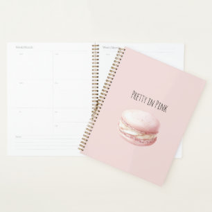 Agenda Macaron Rosa Linda