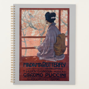 Agenda Madama Butterfly Poster vintage (1904)