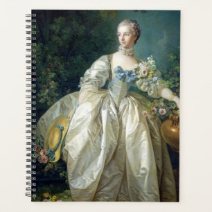 Agenda Madame Bergeret 1766, por Francois Boucher - tinta