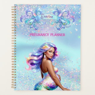 Agenda Mãe Sereia Personalizada Gravidez