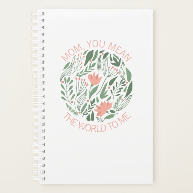 Agenda Mãe, Você Quer Dizer O Planeador De Dias de as mãe (Frente)