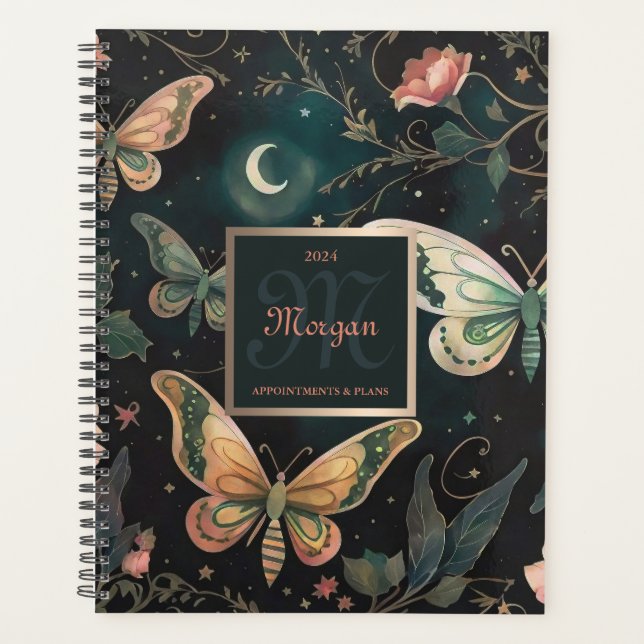 Agenda Magical Midnight Garden Appoint Book & (Frente)