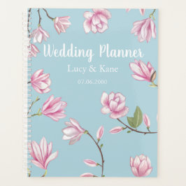 Agenda Magnolia floral Wedding Planner