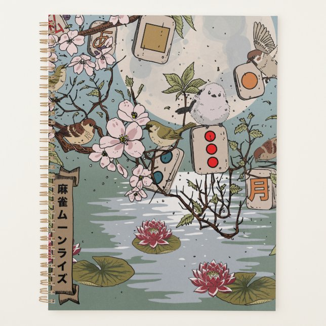 Agenda Mahjong Luar da Lua (Frente)