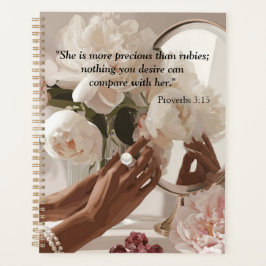 Agenda "Mais Precioso Que Rubis"