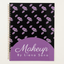 Makeup Stamped Lábios Artist Appoint Planner