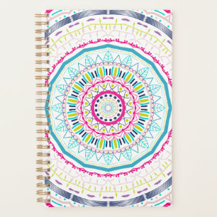 Agenda mandala colorida