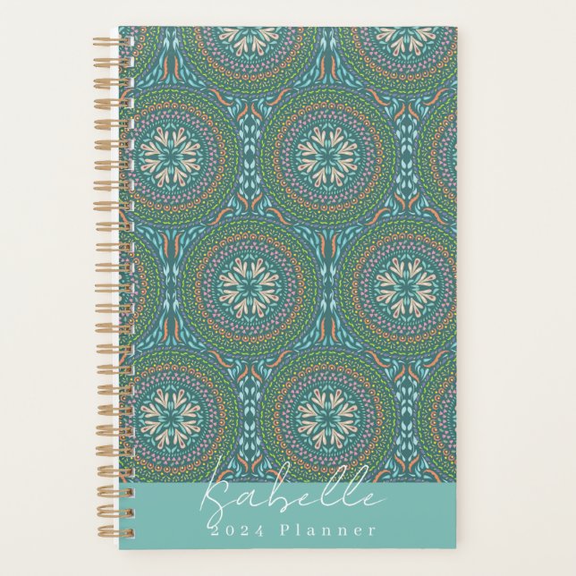 Agenda Mandala Green (Frente)