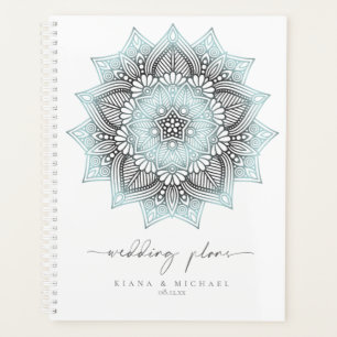 Agenda Mandala Lace Wedding Lt. Blue ID968
