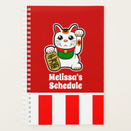 Agenda Maneki Neko - Gato Sortudo Japonês