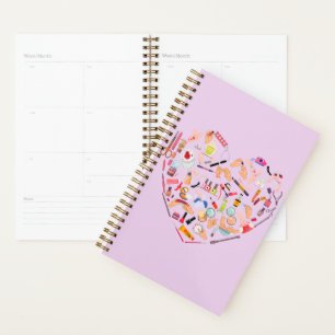 Agenda Manicurist - Coração da Ferramenta do Técnico de N