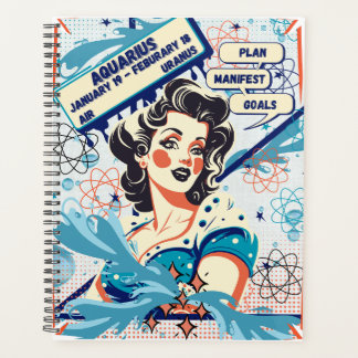 Agenda Manifest Planner - Aquário