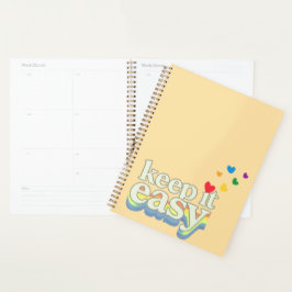 Agenda Mantenha Fácil Tipografia Retro Orgulho Design