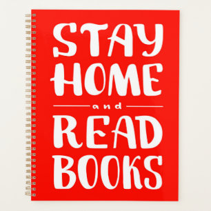 Agenda Mantenha-se em casa e leia livros