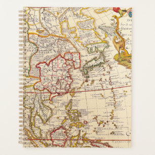 Agenda Mapa antigo antigo inspirado (6)