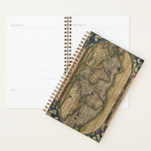 Agenda Mapa antigo do mundo