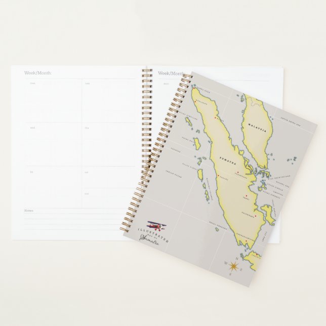 Agenda Mapa de Sumatra (Exibição)