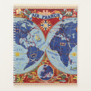Agenda Mapa do Mundo da Air France