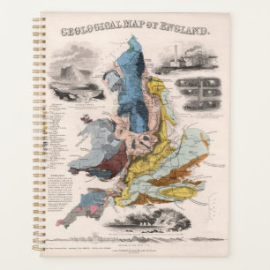 Agenda Mapa Geológico da Inglaterra