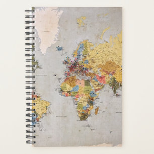 Agenda mapa mundial