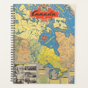 Agenda Mapa Pictórico do Canadá - Pontos
