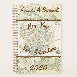 Agenda Mapa rotulado de Trino