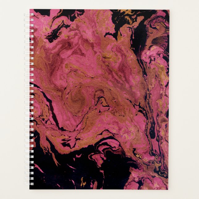 Agenda Marble, aquarela (Frente)