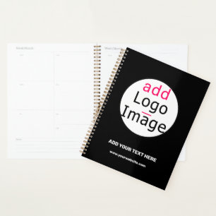 Agenda Marca comercial personalizável profissional