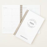 Agenda Marca de logotipo personalizado minimalista branco<br><div class="desc">Elevar a organização e a marca com nosso Simples e Minimalista Planejador de cobrir de Marca de Logotipo Personalizado da Marca do Minimalista Branco (também disponível no cobrir flexível): Uma Manutenção Na moda e Funcional para sua valiosa rede. Apresentando nosso versátil Simples e Minimalista Planejador Personalizado da Marca Logotipo -...</div>