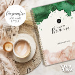 Agenda Marcação de Compromisso Comercial Elegante Waterco<br><div class="desc">Livro de 2024 sobre as nomeações profissionais. Este notebook tem elementos de aquarela verde-esmeralda e cor-de-rosa-esbranquiçada e layout de tipografia moderno em fundo branco-creme. Todos os textos e sejam editados e você pode escalar e mover-se em torno da posição dos elementos design. Você pode adicionar seu logotipo na frente e...</div>