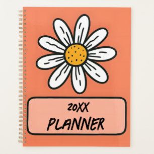 Agenda Margarida Adorável Padrão   Texto do Ano Personali