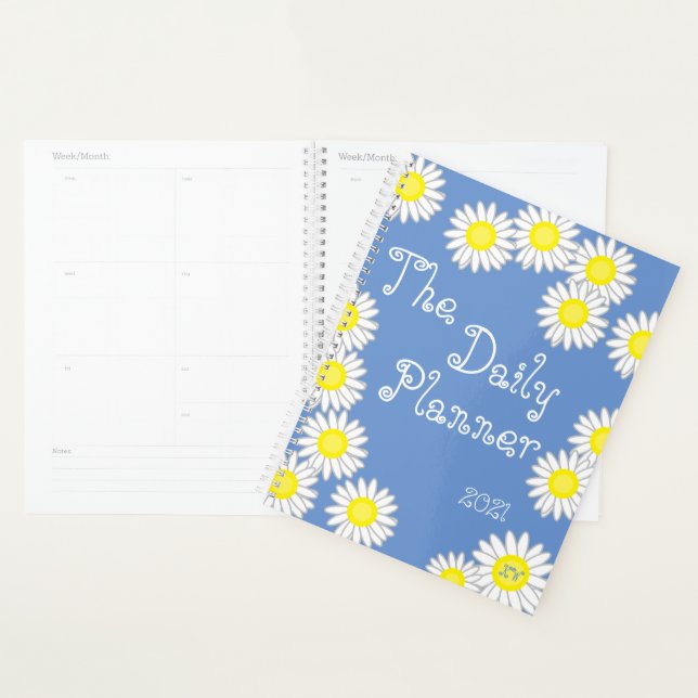 Agenda Margarida Branca Amarela Azul (Exibição)