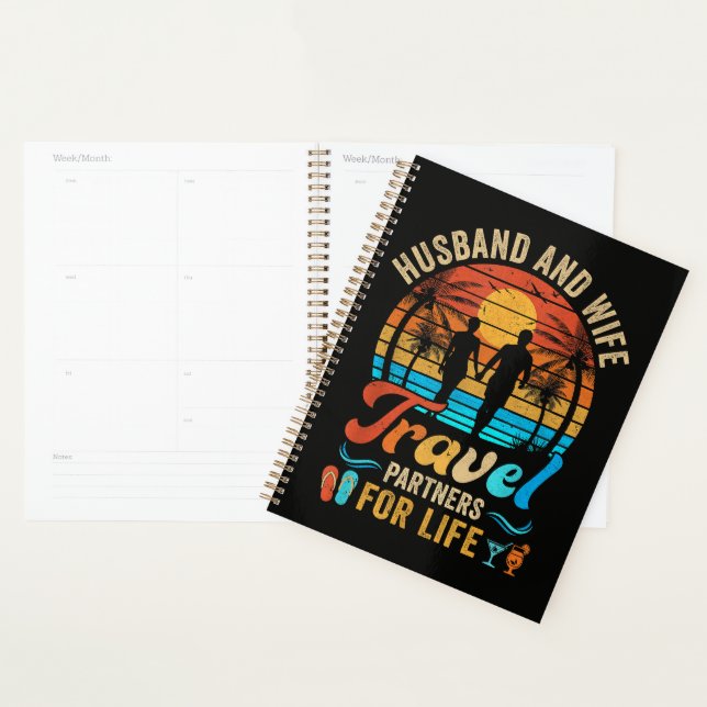 Agenda Marido e Mulher Parceiros de Viagem para a Vida Pr (Exibição)