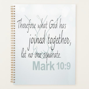 Agenda Mark 10:9 Casamento Verso