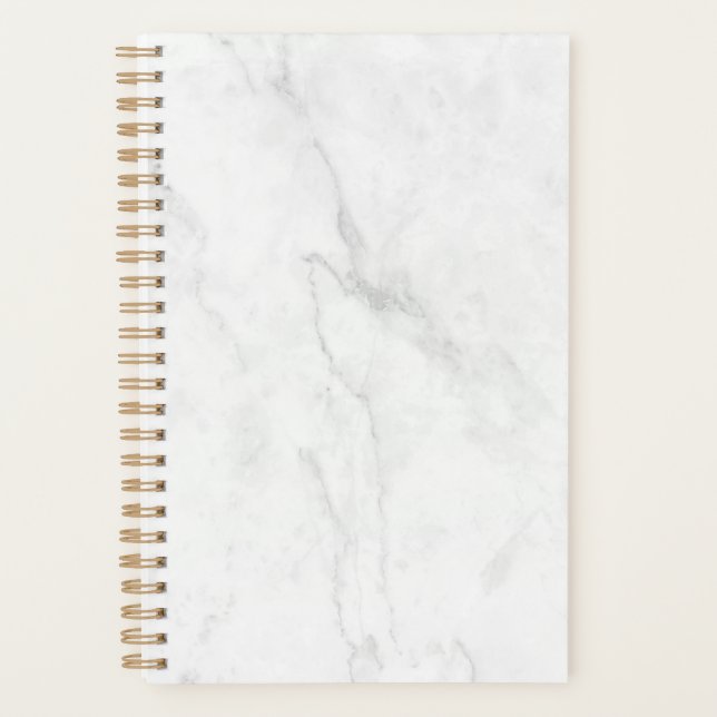 Agenda Mármore Branco (Frente)