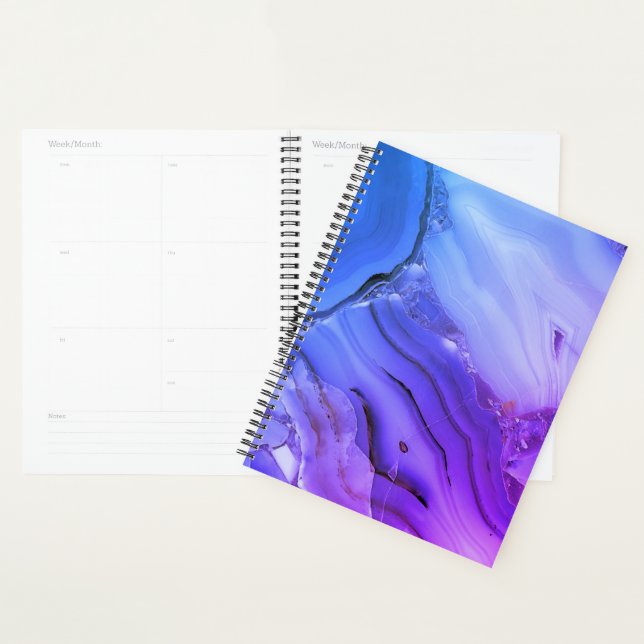 Agenda Mármore Roxo Exótico (Exibição)
