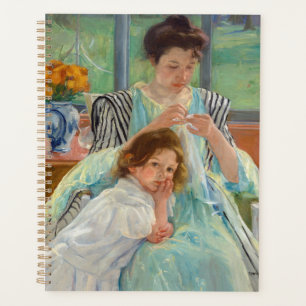 Agenda Mary Cassatt - Jovem Mãe costurando