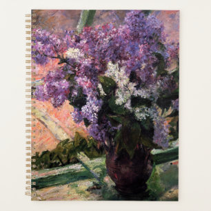 Agenda Mary Cassatt - Lilases em uma janela