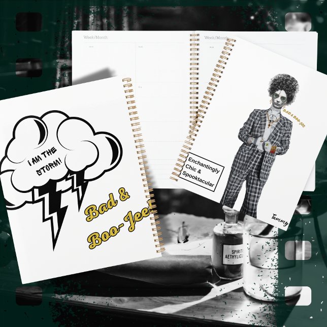 Agenda Mau e Boo-jee "I Am the Storm" Gótico (Criador carregado)