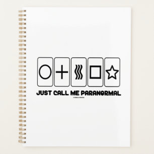 Agenda Me Chame De Cartões Paranormais Zener