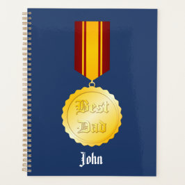 Agenda Medalha de Melhor Pai para o Dia dos Pais