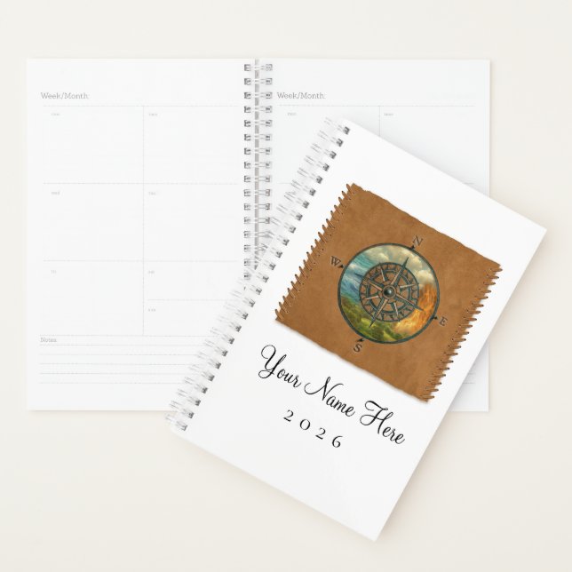 Agenda Medicine Wheel - Personalized Day Planner (Exibição)