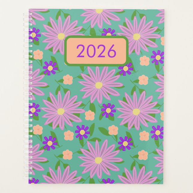 Agenda Medley Floral (Frente)