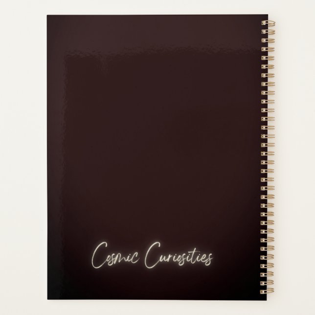 Agenda Melancholy Planner (Verso)