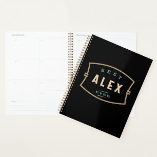 Agenda Melhor Alex Ever Engraçado Nome Alex