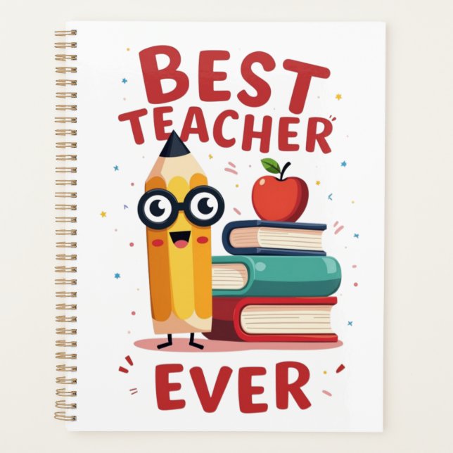 Agenda Melhor Apreciação de Professores Nunca (Frente)