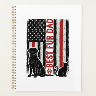 Agenda Melhor Design de Camisa de Cachorro Gato Bandeira