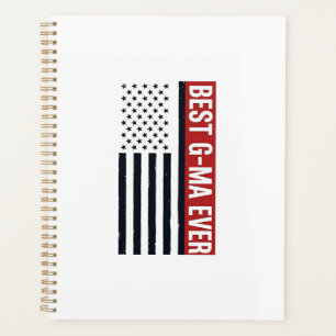 Agenda Melhor Design de Vetor de Bandeira Patriótica G-Ma
