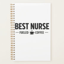 Melhor Enfermeira Energizada por Café Planner