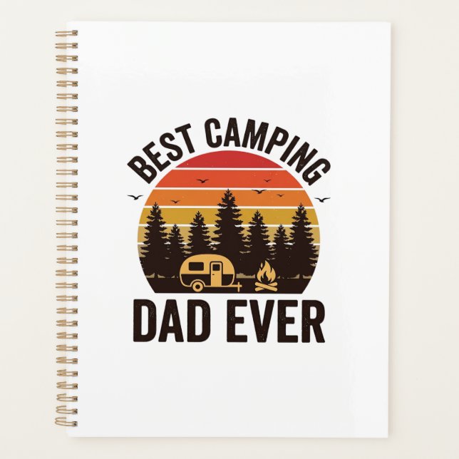 Agenda Melhor Pai de Acampamento Já Existe Design de Acam (Frente)
